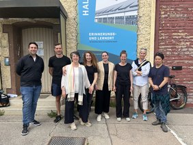 Projektverbund ABIA 3.0 besucht Halle 116 Projektverbund ABIA 3.0 besucht Halle 116