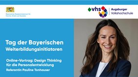 Foto: Pauline Tonhauser Ein interaktiver Online-Impuls zum Tag der bayerischen Weiterbildungsinitiatoren mit Pauline Tonhauser